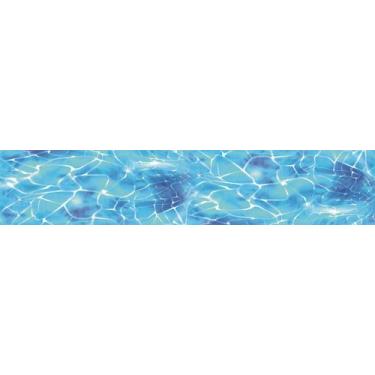 Imagem de KIT 04 ADESIVOS PISCINA FUNDO ÁGUA GABI 100x20CM FG