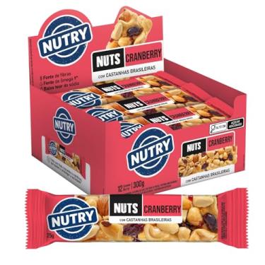 Imagem de Nutry Barra de Nuts Cranberry 25g - Display
