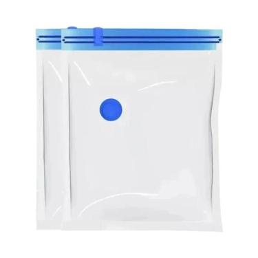 Imagem de Saco De Compressão a Vácuo Transparente Grande E Reforçado Para Armaze