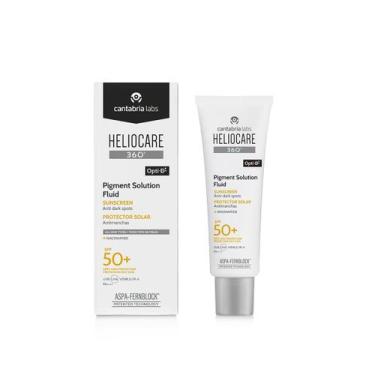Imagem de Fluido Solução Pigmento Protetor Solar FPS 50+ 50ml - Marca Própria