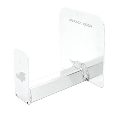 Imagem de Black Boar Gancho único de alumínio para reboque/garagem fechado | Comporta com segurança (1) capacete completo enquanto estiver em trânsito ou em casa | Construção durável | Fácil de instalar (66118)