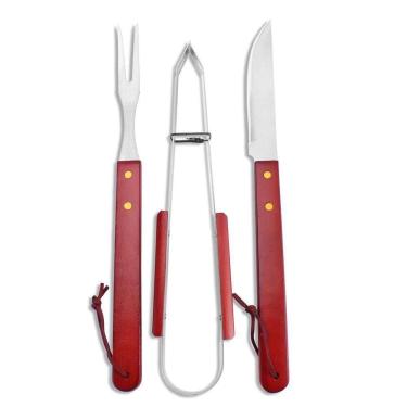 Imagem de Jogo Para Churrasco 3 Peças