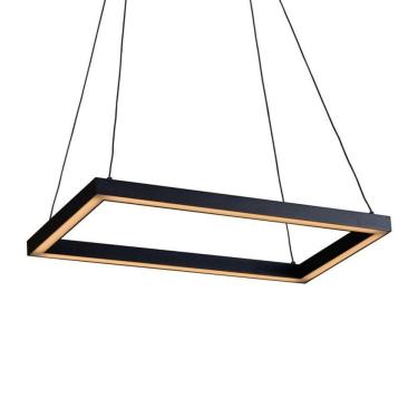Imagem de Lustre Pendente Newline Fit Led 743 Bivolt Preto 4000K Luz Neutra