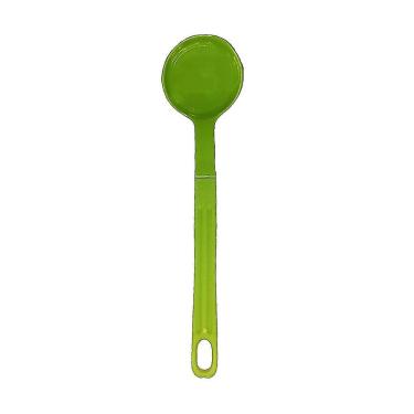 Imagem de Concha de Feijão Nylon Talher Cozinha Utensílio Verde 28cm
