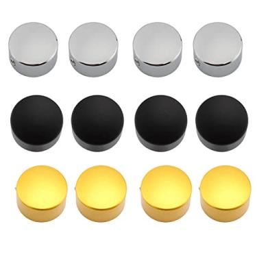 Imagem de FINMOKAL Tampa De Parafuso De Cabeça 3 Cores Plugue De Tampa Adequado Para Triumph Thruxton 2016+Up Prata