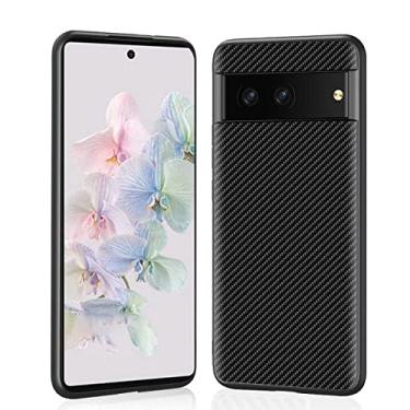Imagem de For Google Pixel 7 5G Ultra-thin Carbon Fiber Texture Printing Phone Case