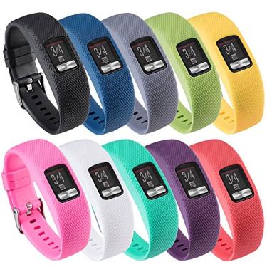 Imagem de Pulseira para Garmin Vivofit 4, pulseira de silicone macio de substituição para Garmin Vivofit 4 Activity Tracker