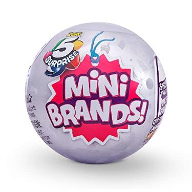 Imagem de 5 Surprise Mini Marcas Colecionável Xalingo - Mini Brands - Bolinha Colecionável 1 Unidade