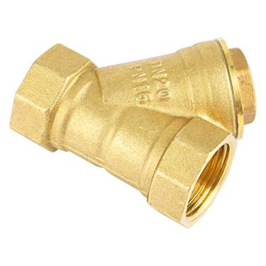 Imagem de Filtro de coador de latão, conector de válvula de filtro de filtro de latão em forma de Y BSPP para separação de óleo de água