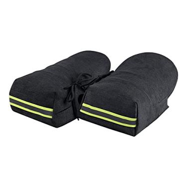 Imagem de Generic Guiador de motocicleta pa guiador de motocicleta Tiras refletivas pa pilotagem, PRETO