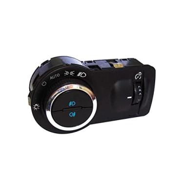 Imagem de Chave Luz Agile Montana Cobalt Spin Onix S10 Cruze Trailblazer Tracker Led Azul Farol Lanternas Com Milha Neblina Reostato Funcao Farol Automatico 5 Terminais 13295228 9472518