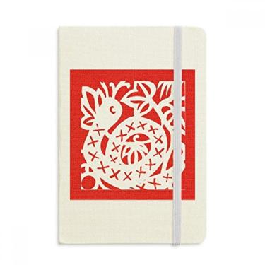 Imagem de Caderno de papel com estampa de cobra animal do zodíaco chinês, capa dura oficial, diário clássico