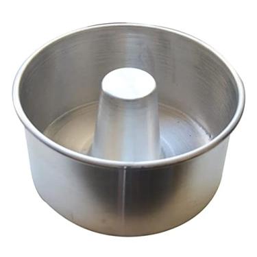 Imagem de Forma Para Bolo Caseiro / Vulcão / Pudim 15x10cm Reta