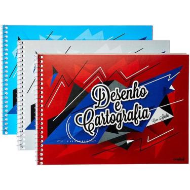 Caderno Desenho Roblox Capa Dura 96 Folhas