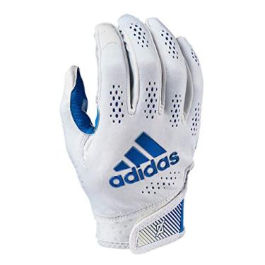 Imagem de adidas Adizero 11 Football Receiver Glove, White/Royal, Large