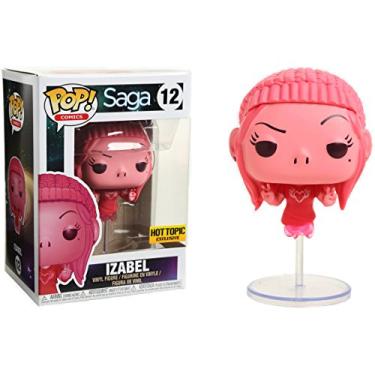 Imagem de Funko Izabel (exclusivo Hot Topic): Boneco de vinil Saga x POP! Comics + 1 pacote de cartas colecionáveis com tema de quadrinhos oficial [#012 / 27418]