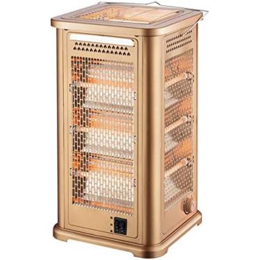 Imagem de Aquecedor De Cinco Lados Tipo Grelhador Fogão Doméstico Ventilador De Aquecimento Elétrico Economizador De Energia De Quatro Lados Forno De Assar Forno De Aquecimento Elétrico Interruptor De Contr