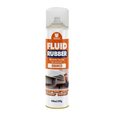 Imagem de Borracha Líquida Branca - Fluid Rubber 400Ml/290G