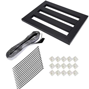 Imagem de Placa de pedal de suporte de efeitos de guitarra elétrica para pedal de efeitos de baixo de guitarra com braçadeira de fita de configuração para pedal de efeito de guitarra elétrica (m)