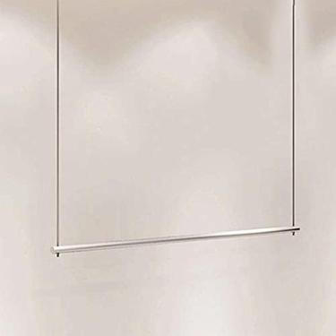 Imagem de Rack De Vestuário Exibição De Altura Ajustável Loja De Roupas Rack De Teto Vestido De Noiva Pendurado Rack De Armazenamento, Organizador De Quarto Comercial Montado Na Parede Prateleira Para Shopp