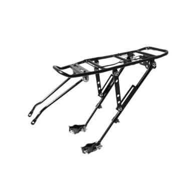 Imagem de kowaku Rack traseiro para bicicleta, rack de carga para bagagem traseira, quadro montado para bicicleta de 24 ''26'' 28 ''quadros de bicicleta para mountain