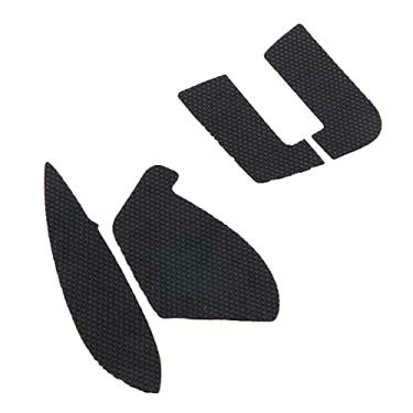 Imagem de NATEFEMIN 1 conjunto de adesivo lateral de pele de mouse com cola de poliéster resistente ao suor para Logitech MX Master 3 acessório