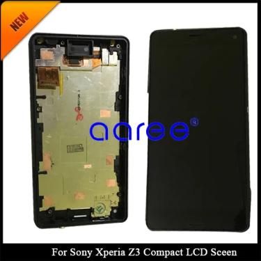 Imagem de 100% testado Gurantee Para Sony Xperia Z3 Display LCD Compacto Para Sony Xperia Z3 mini Tela Touch