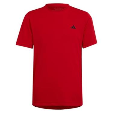 Imagem de adidas Camiseta Club Tennis para meninos, Better Scarlet, M