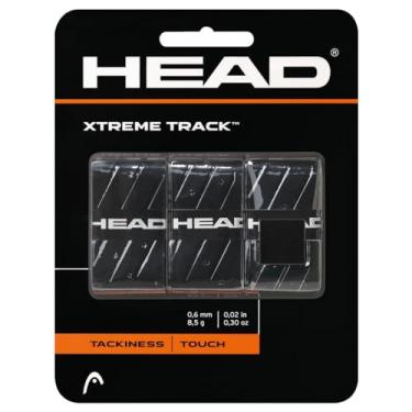 Imagem de HEAD Xtreme Track Overwrap Grip para raquete de tênis, preta