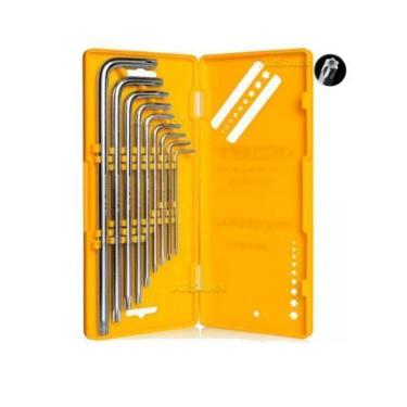 Imagem de Jogo De Chave Torx  Torques  Longa Com 9 Peças - Soneca