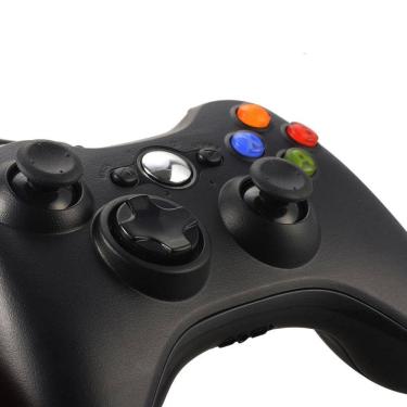 Imagem de Black Joypad Gen Game Controller com cabo USB para Xbox 360