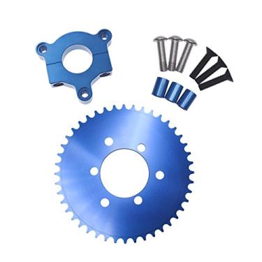 Imagem de Roda Sthus CNC 44T com adaptador de 3,8 cm para bicicleta motorizada de 60 cc 66 cc 80 ccsthus azul AMWZBD6500V