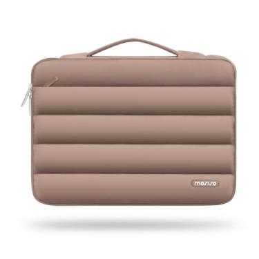 Imagem de MOSISO Capa protetora 360 para laptop de 15 a 15,6 polegadas, capa para laptop de 16 polegadas compatível com MacBook Pro 16, HP, Dell, ASUS, Acer, Lenovo Notebook, bolsa de poliéster com abertura