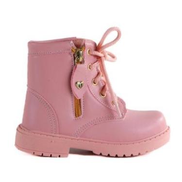 Imagem de Bota Coturno Infantil Menina Unipasso 106.02 Nude-Feminino