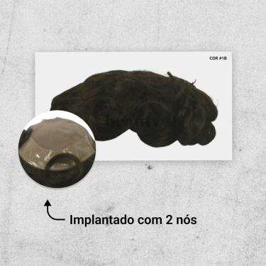 Imagem de Protese Capilar Hibrida Dm - Micropele + Tela Lace (18X25)