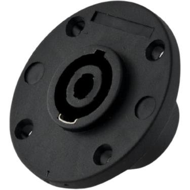 Imagem de Kit 10 conectores hjh speakon femea 4 polos hs4mpr