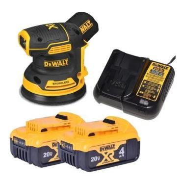Imagem de Lixadeira Roto Orbital Dewalt Dcw210 2 Bateria + Carregador