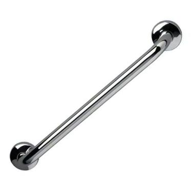 Imagem de Barra Alça Apoio 40cm Aço Inox Gestante Pcd Cadeirante Acessibilidade 