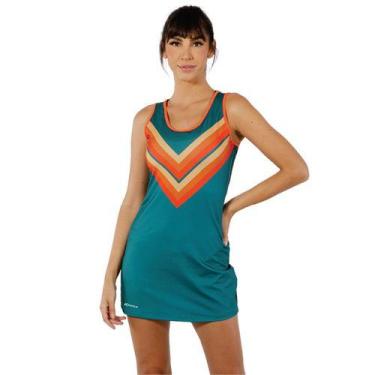 Imagem de Vestido Beach Tennis Feminina - Kanxa , Feminino, GG, Verde
