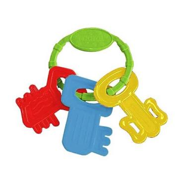 Imagem de Baby keys menino cartela maral, ARGOLA VERDE, UN