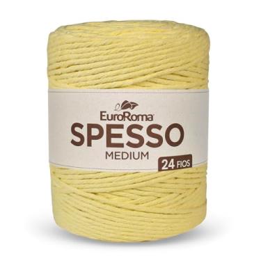 Imagem de Barbante EuroRoma Spesso 24 fios 1Kg - Amarelo Bebê
