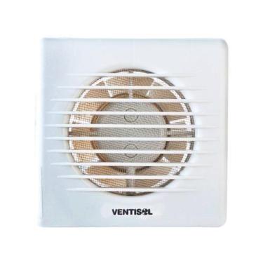 Imagem de Exaustor 100mm ( 10cm ) Banheiro-Residencia Ventisol, Branco, 110V