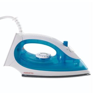Imagem de Ferro de Passar Roupa A Seco e A Vapor Base Antiaderente 1400W 220V Ag