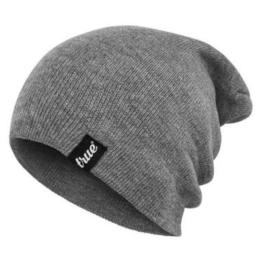 Imagem de Gorro Unissex De Malha Cor Sólida Hip-Hop Skullies - ElaShopp
