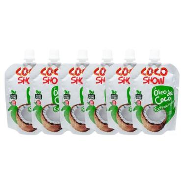 Imagem de Kit 6uni Óleo de Coco Extra Virgem Pouch Coco Show 70ml - Copra
