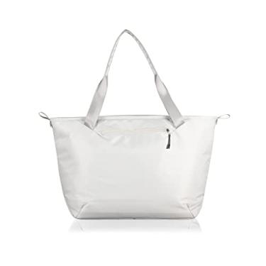 Imagem de Bolsa térmica Tarana ONIVA feita com materiais reciclados, bolsa térmica macia, refrigerador de piquenique atualizado, (cinza halo)