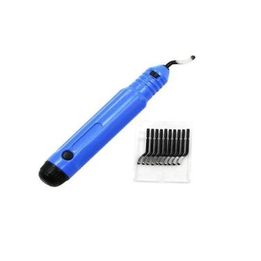 Imagem de Escareador Rebarbador Tipo Caneta 10 Lâminas (rasquete) - Fred Store
