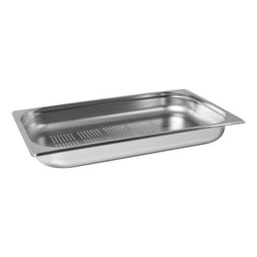 Imagem de Cuba Gastronômica Perfurada Inox GN 1/165mm - 8,5 Litros - Eviinox
