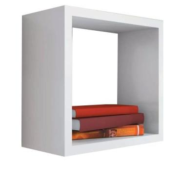 Imagem de nicho decorativo 35x35x20 cm branco Hub18