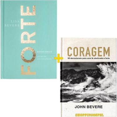 Imagem de Kit Devocionais Forte + Coragem John e Lisa Bevere - THOMAS NELSON